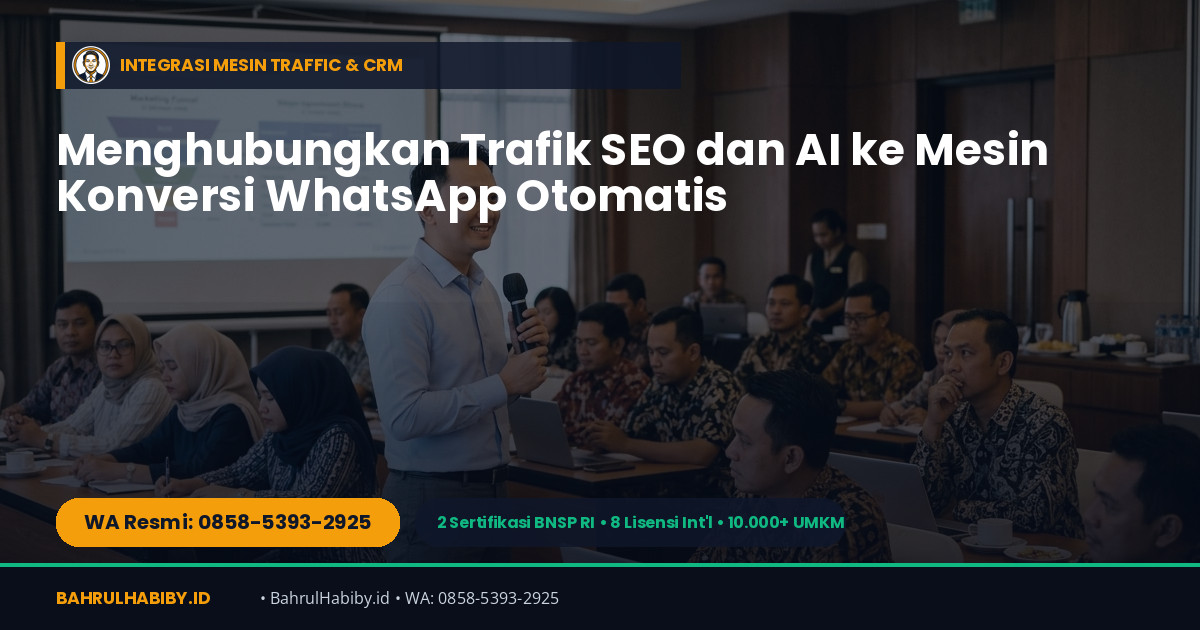 Otomatisasi List Building & CRM WhatsApp 24/7 dengan MarkasBot.ID: Kunci Mengubah Trafik Menjadi Repeat Order