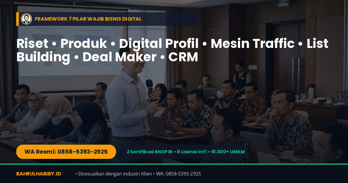 Konsultan Automatisasi Digital Marketing & CRM WhatsApp Parakan — MarkasBot.ID Bahrul Habiby (WA 0858-5393-2925)