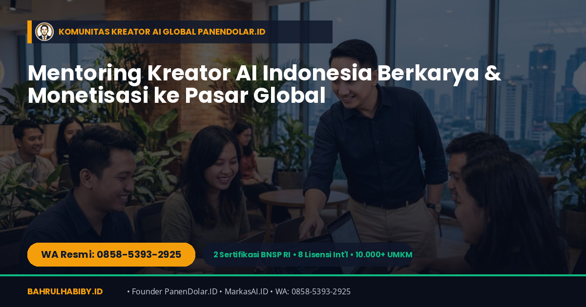 Trainer & Pembicara Digital Marketing Ambarawa Bersertifikat BNSP — Bahrul Habiby, S.M. (WA 0858-5393-2925)